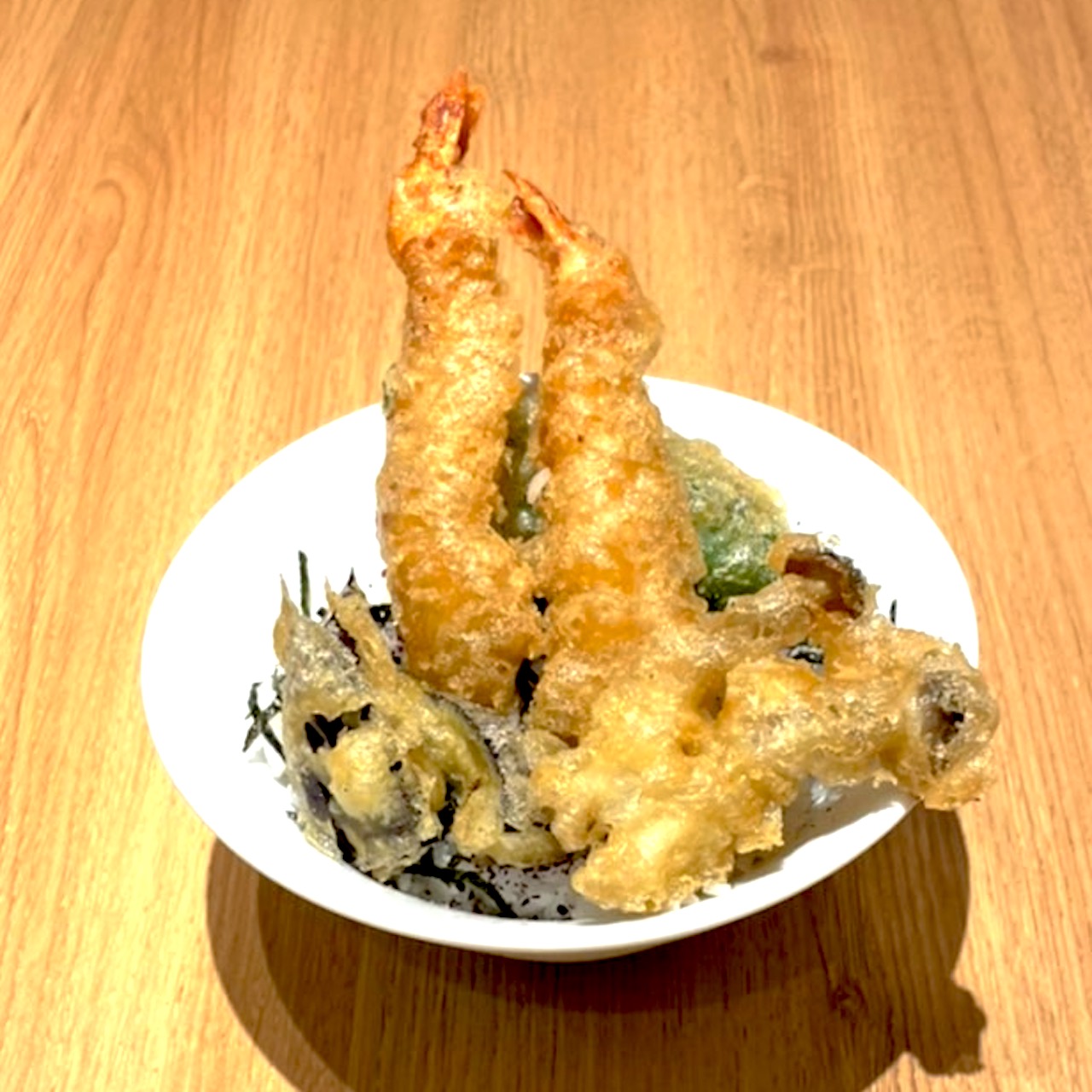 “名物塩天丼” どんぶり亭の料理写真